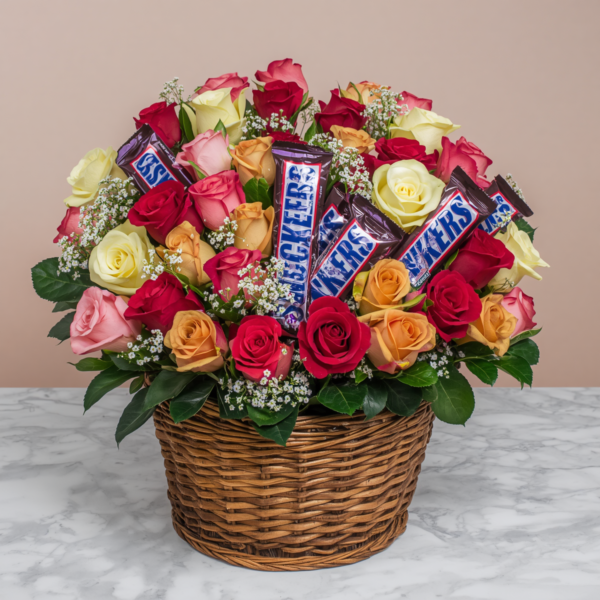CHOCOLATE FLOWER BOUQUET
